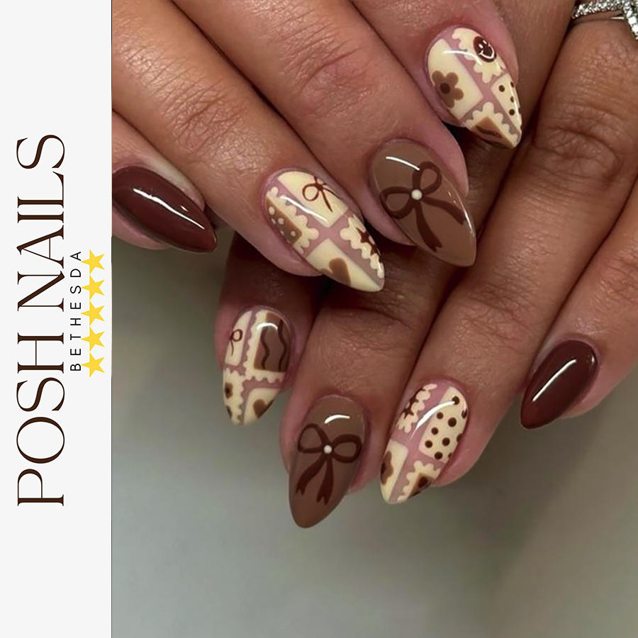 nail design by Posh Nails